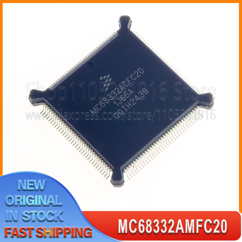 

1~5 шт. MC68332 MC68332AMFC20 PQFP132 100% новый, в наличии на складе