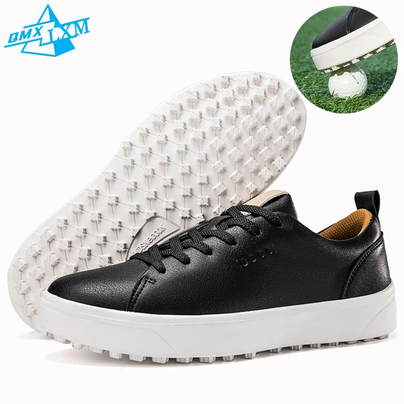 Water Proof Golf Shoes Men Couple Golf With Leisure Spikeless Sneakers Non-Slip Golf Training Golfer Walking Dual-purpose Footwe