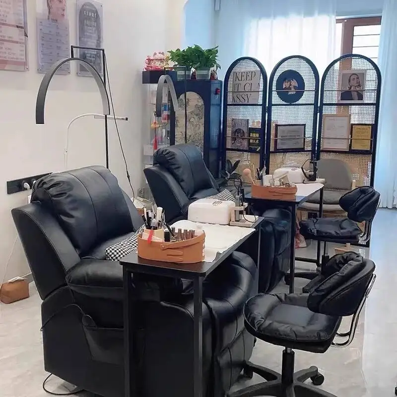 Professional Beauty Nail Table Drawers Design Equipment Manicurist Tables Luxury Display Mesa De Manicure Salon Home Furnishings