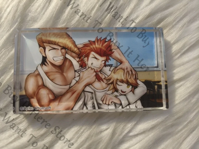 

Аниме Mondo Owada Danganronpa, косплей, мультяшный акриловый кирпич, стоячий знак, карикатурная подставка, фигурка, аксессуары для комиксов, подарок