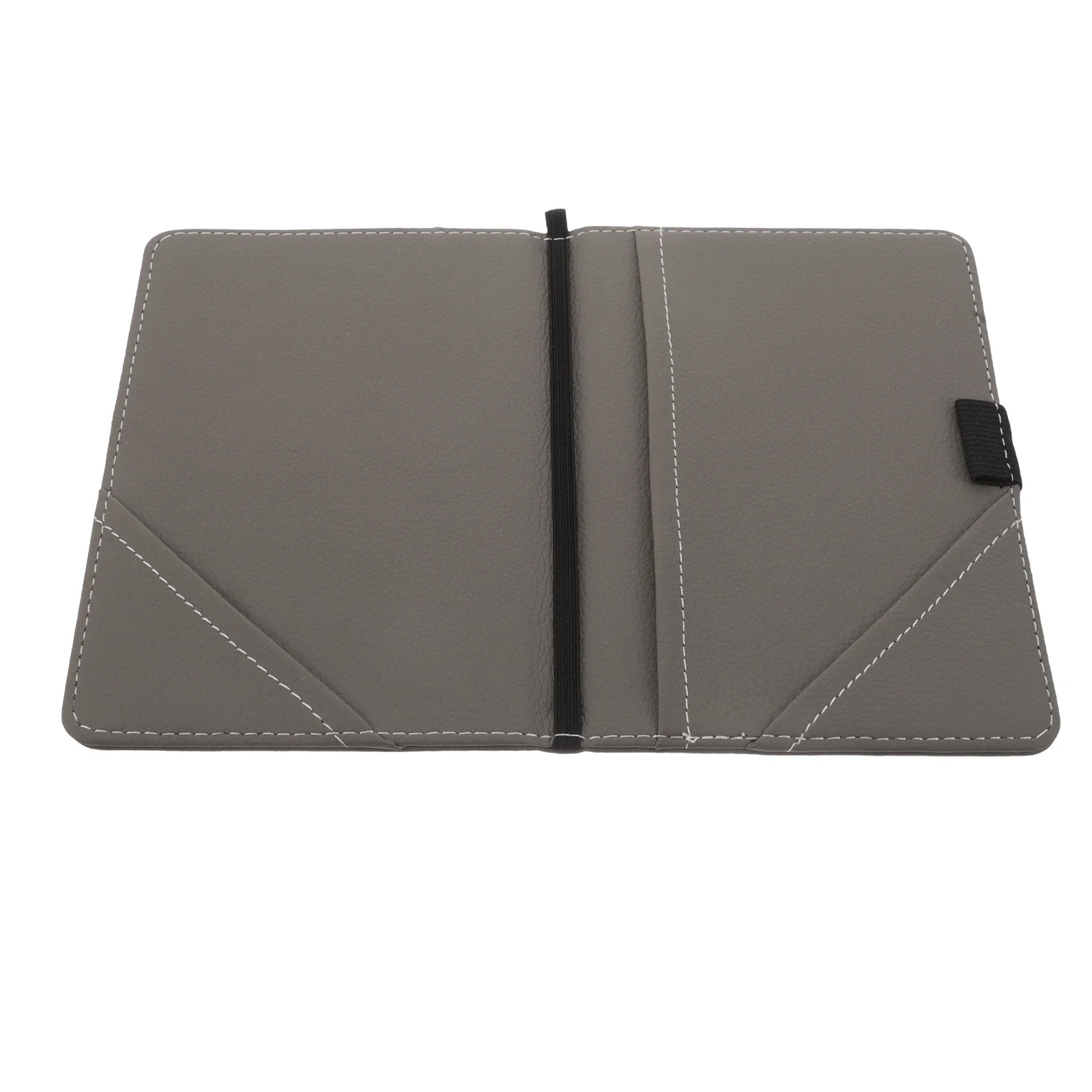 

Golf Scorecard Holder PU Fake Stylish Compact Portable Golf Book Cover for Scorecard Accessories Supplies Gray