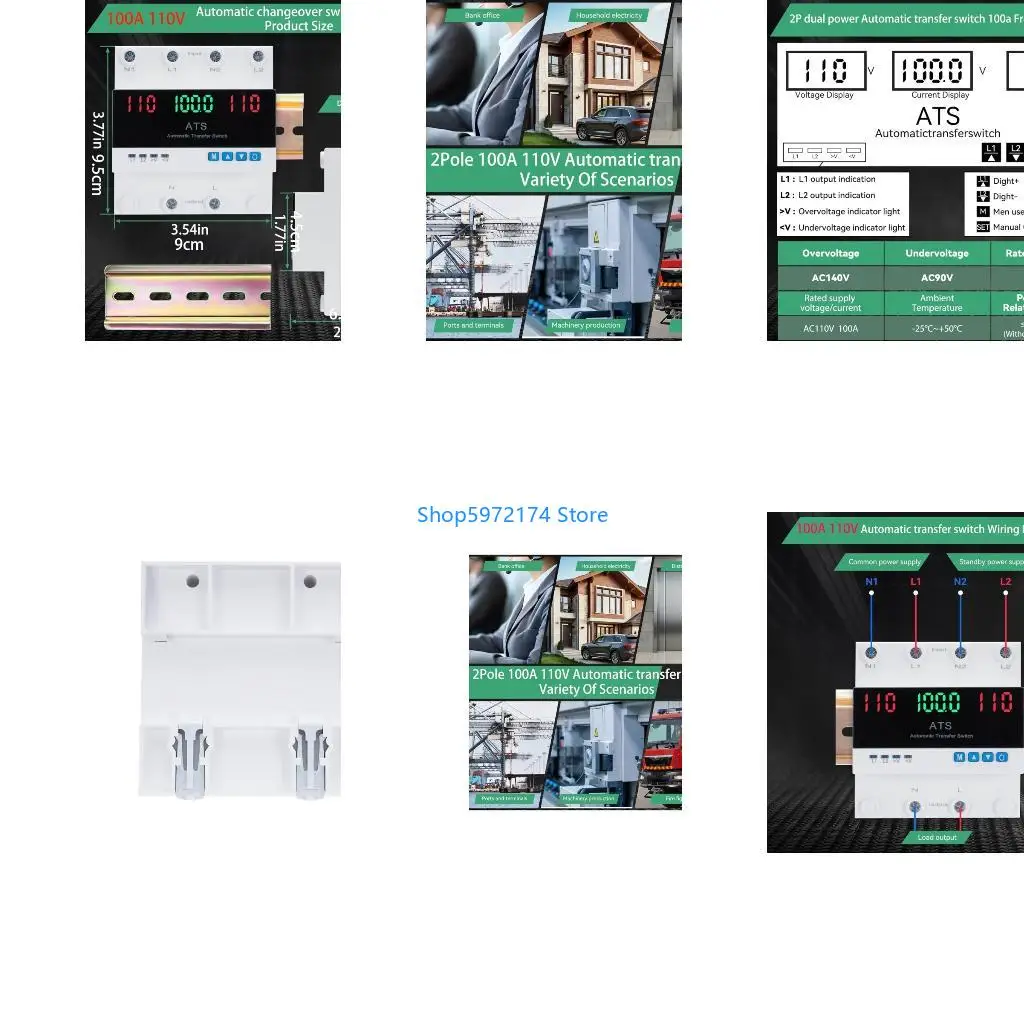 Y3NB Switches With Parameters For Uninterrupted Power Under Voltages Protectors