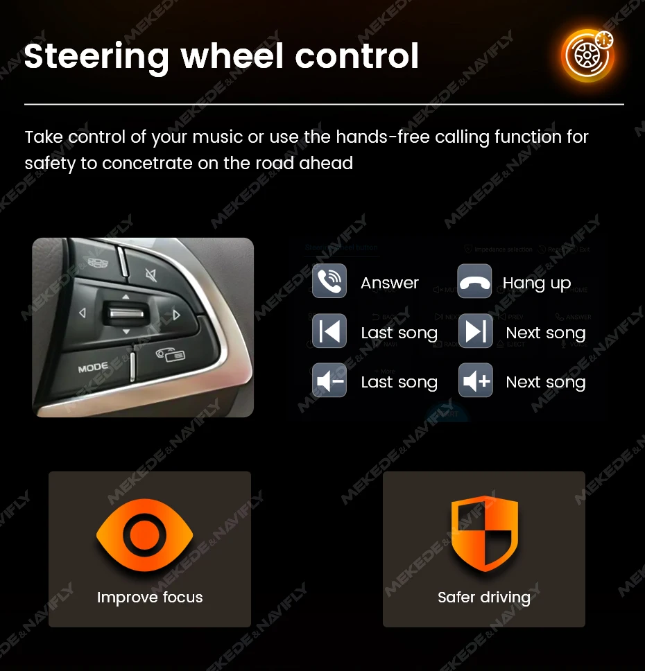 MEKEDE 2 Din MP5 Player Car Radio For Universal Autoradio Multimedia Player 2DIN Auto audio USB BT TF Card 7inch HD Touch Scree