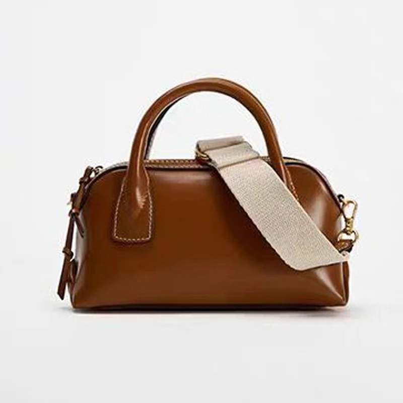 

Бостонские сумки-мессенджеры для женщин, роскошные дизайнерские сумки и кошельки, новинка 2024, модные простые женские маленькие сумки через плечо