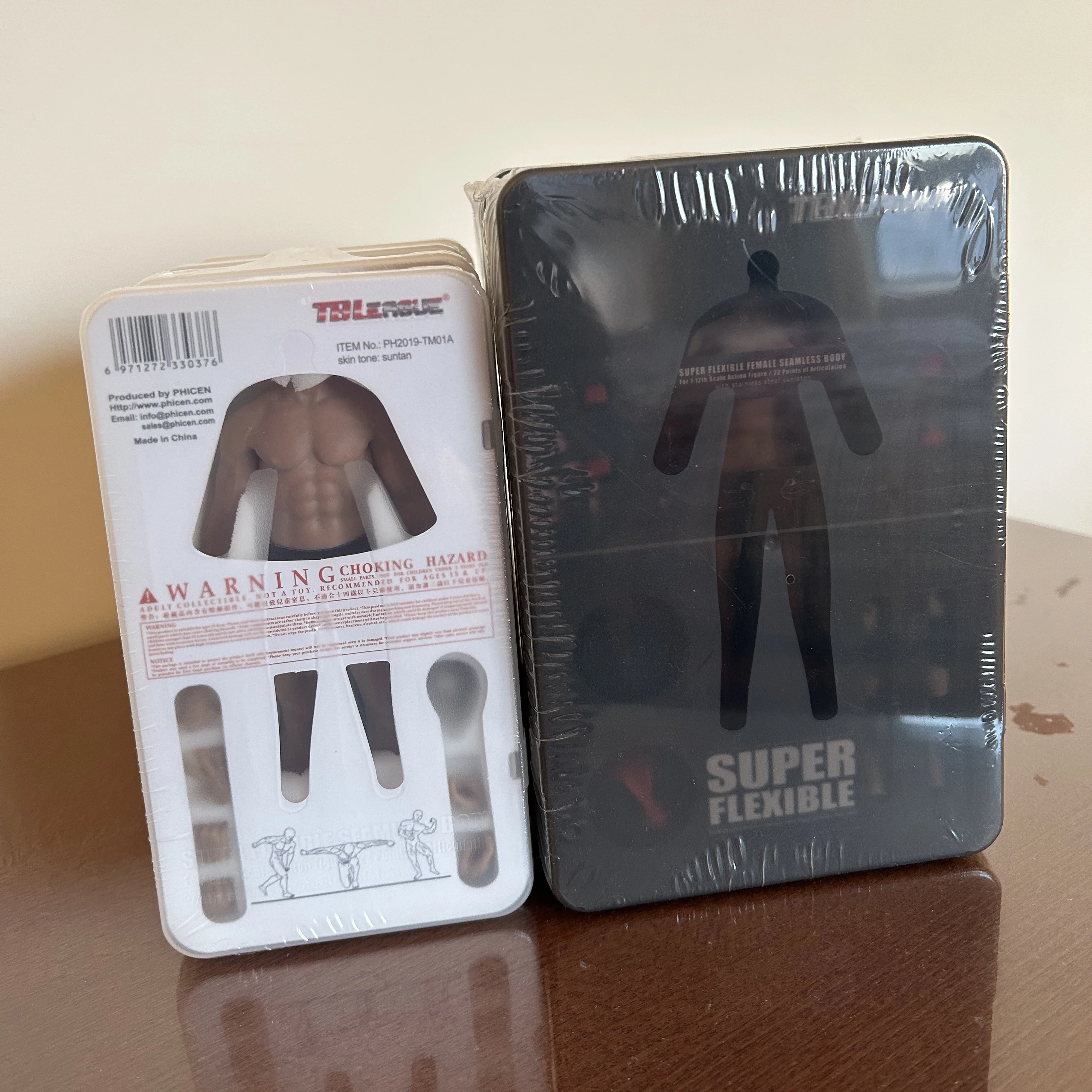 TBLeague Phicen 1/12 échelle TM01A TM02A T01A T01B T02A T02B T03A T03B T04A T04B T05A T05B corps pâle/bronze avec tête