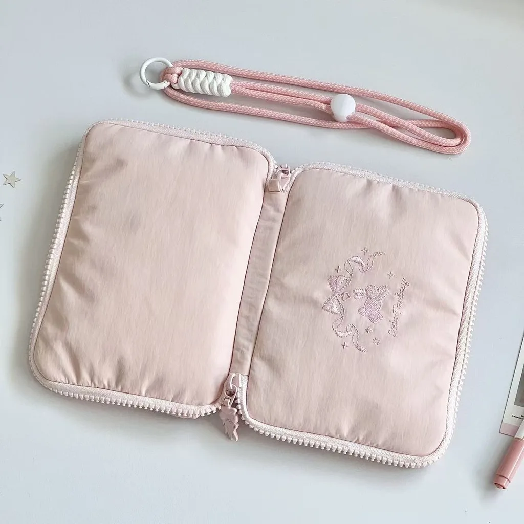 Card Pouch Cartoon Passport Organizer Id Storage Pouch Portable Multi Pocket Card Holder For Daily Commuting Women Passport