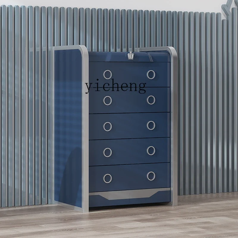 L13 Children's Chest Of Drawers Bedroom Storage Wardrobe Household Solid Wood Chest Of Drawers