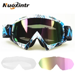 Moto okulary zewnętrzne gogle ATV dla gogle na motocykl ATV motor terenowy wyścigi okulary Off-Road Ski Sport Motocross gogle