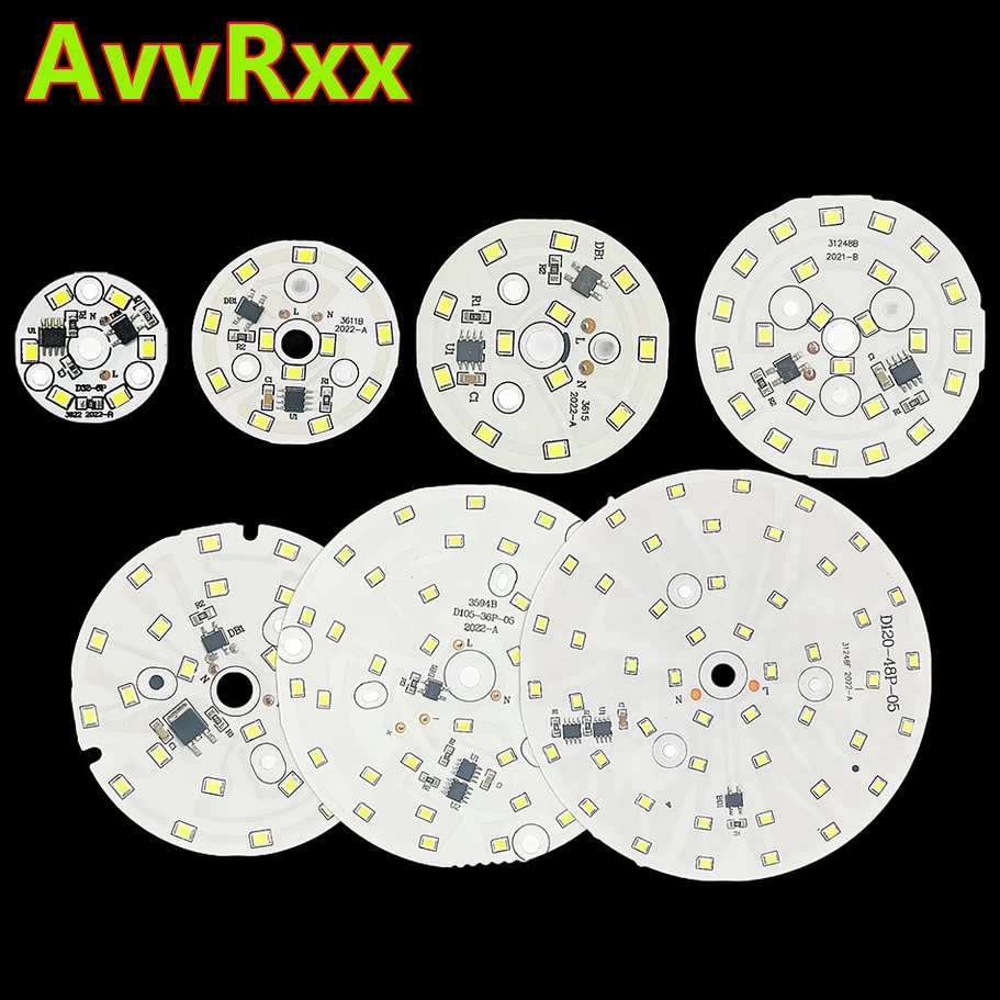 

LED Chip for Downlight 3W 5W 7W 9W 12W 15W 18W SMD 2835 Round Light Beads AC 220V-240V Led Downlight Chip Lighting Spotlight