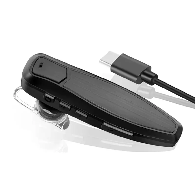 ABGI Wireless Bluetooth PTT Headset for Baofeng UV-5R BF-888S for Quansheng UV K5 (8) Hands-Free K Plug Earpiece Walkie Talkie