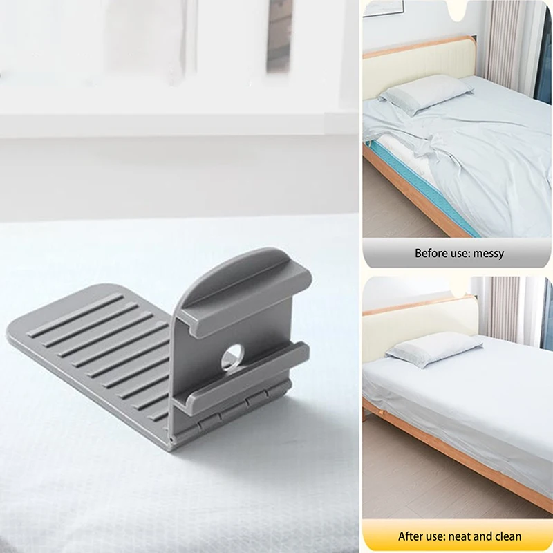 4pcs Multi-Functional Non-slip Bed Sheet Holder Adjustable Plastic Bed Cover Fixing Clip Household Anti-Shift Fasteners Home
