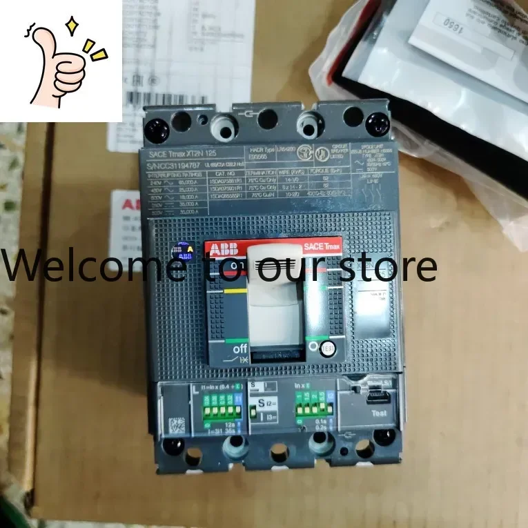 2026 ABB SACE TMAX XT2N125 100A 3P Ekip LS/I 3P F F UL/CSA