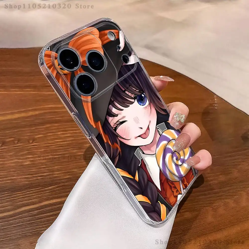 حافظة هاتف Y-Yuzuhara M-Madoka لهواتف iPhone 16,15,17,12,13,14,11 Max,Pro,Plus,X,XS,XR,SE4,E غطاء شفاف صغير #6