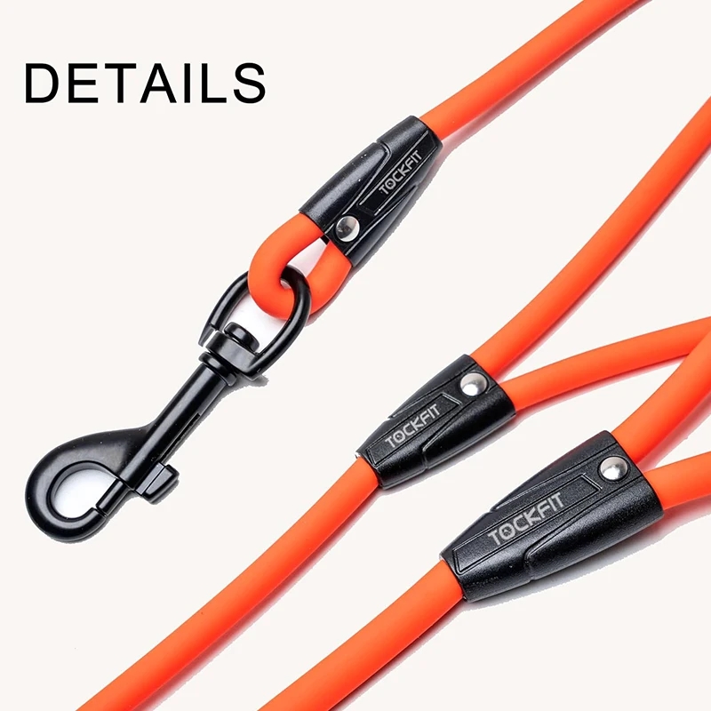 Dog Leash Long PVC Leashes Durable Outdoor Training Recall Long Lead 5FT 10 FT 20FT 30FT Great for Training Beach Yard Play