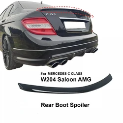 For Mercedes Benz W204 C-Class 4 Doors C180 C200 C260 C300 C63 2008-2014 Rear Roof Spoiler Tail Wing Car Rear Boot Wing Spoiler