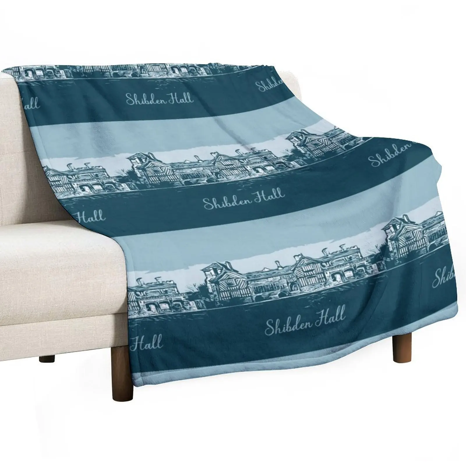 Shibden Hall Art Throw Blanket Cute Plaid Luxury Throw Blankets