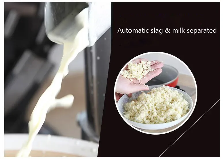 

Commercial Soymilk Machine Juicers Soybean Milk Grinding Machine Grain Grinder Automatic Slag Separated Soybean Milk Maker