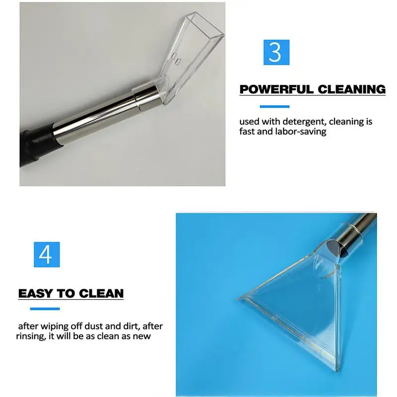 Detailing Extractor Universal Vacuum PVC Extractor With Visible Tube Carpet Cleaning Essentials For Carpet Sofa Car Window