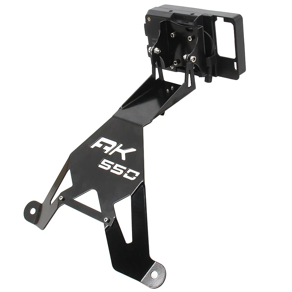 Motorcycle Accessories For KYMCO AK550 ak550 AK 550 2017-2024 2023 2022 Front Mid Navigation Bracket GPS Mobile Phone Charging