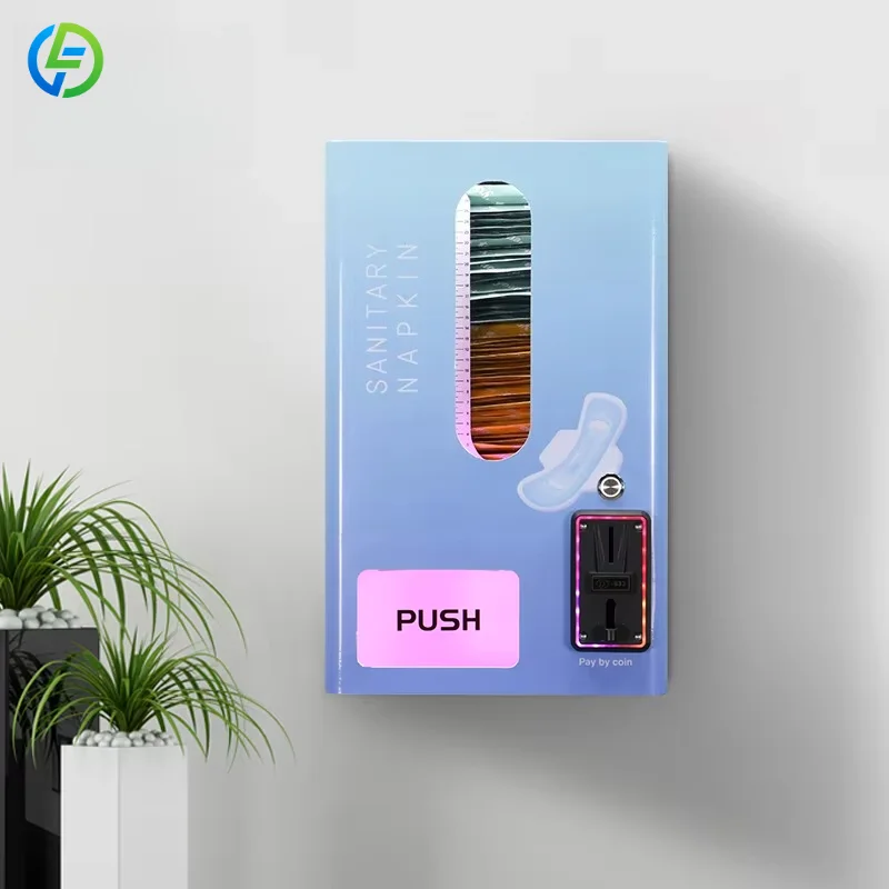 

Customized Startup Business Idea Mini Card Vending Machines Women Sanitary Pad Tampons Maquina Expendedora De Papel Higinico