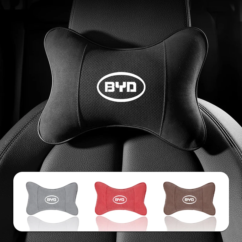 Car Suede Headrest …