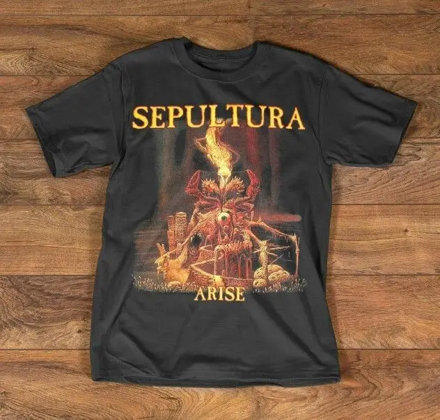 Sepultura Band Arise Cotton T Shirt  Z54032