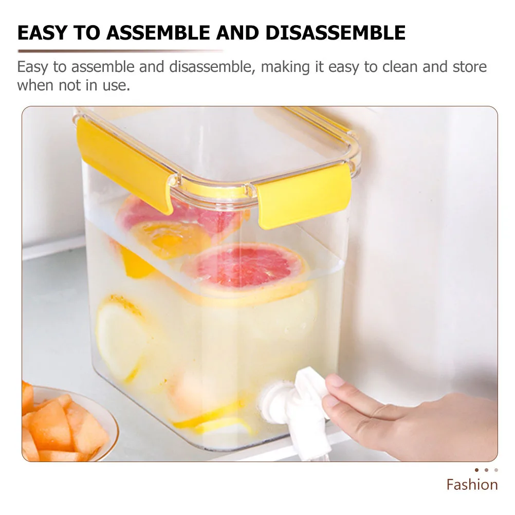 

2Pcs Beverage Dispenser Liquid Container Food Grade Juice Water Drink Dispenser for Parties Camping Outdoor Use Cold