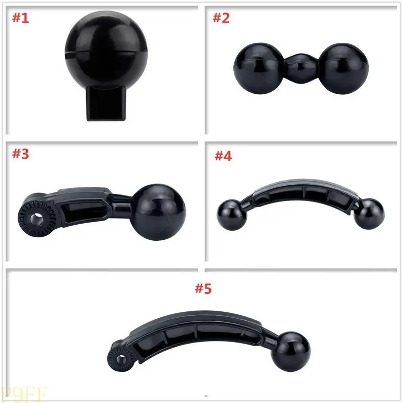 

CS1W 5 Types 17mm Ball Head Adapter Accessories for Car Driving Record Navigati