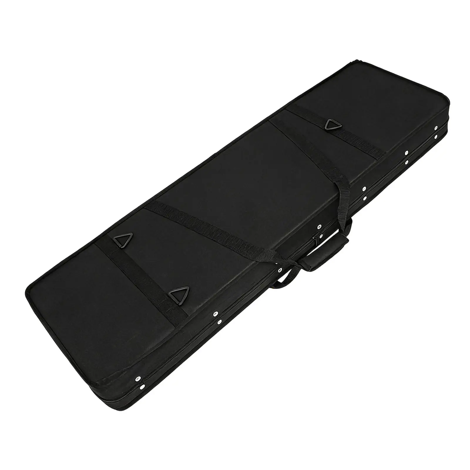 Versatile Electric Guitar Gig Bag Oxford Backpack Padded Storage Case for Music Accessories and Sheet Music