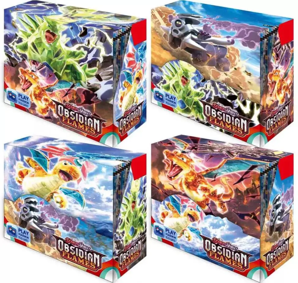 360 Stuks/Set Pokémon Kaarten Briljante Sterren Paldea Evolved Phantasmal FLAMES 151 MEGA EVOLUTION Engelse Booster Battle Transactie