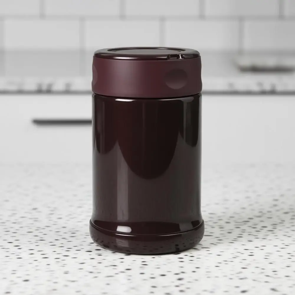 

Коричневая термокружка среднего размера