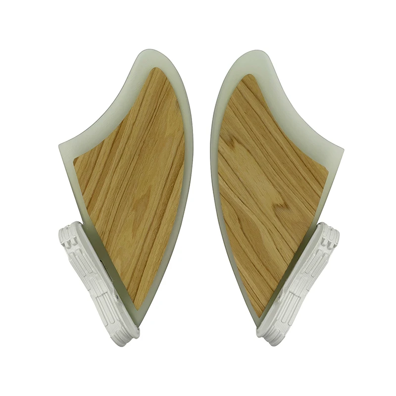 UPSURF FCS 2 Keel Surfing Twin tab Fins Bamboo Fibreglass Quilhas Lightweight and Durability Twin Fin Boards Accessory Funboard