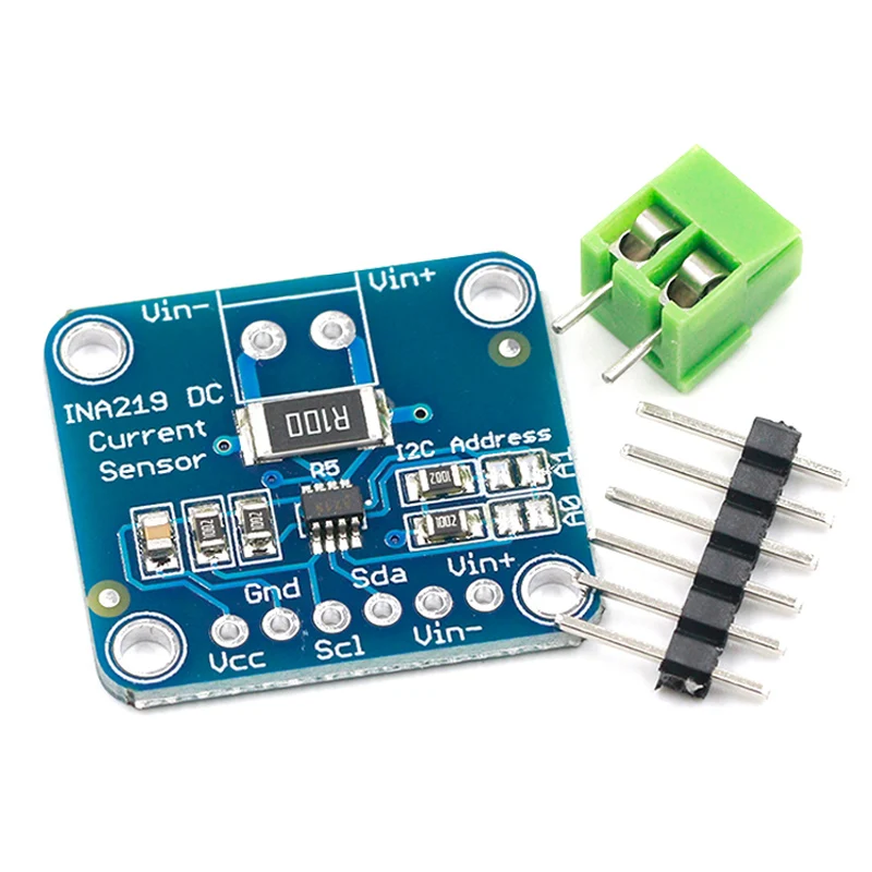 INA219B I2C port Zero drift bidirectional current power monitoring sensor module