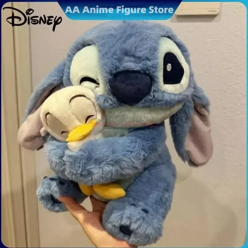 New Disney Lilo & Stitch Plush Doll Toy Stitch Embrace Donald Duck Stuffed Doll Anime Collection Souvenir Birthday Gifts Toy