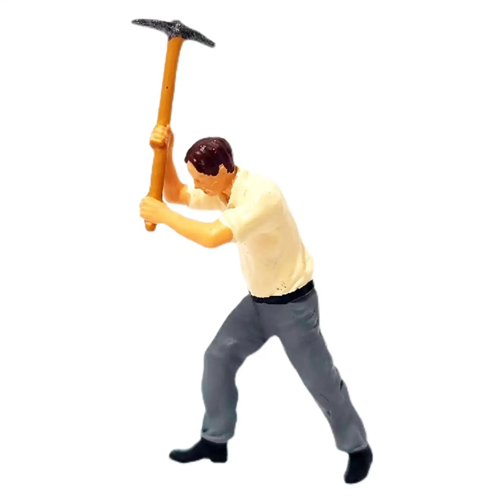 Realistic 1/64 Painted Figurines for DIY Projects Sand Table Layout
