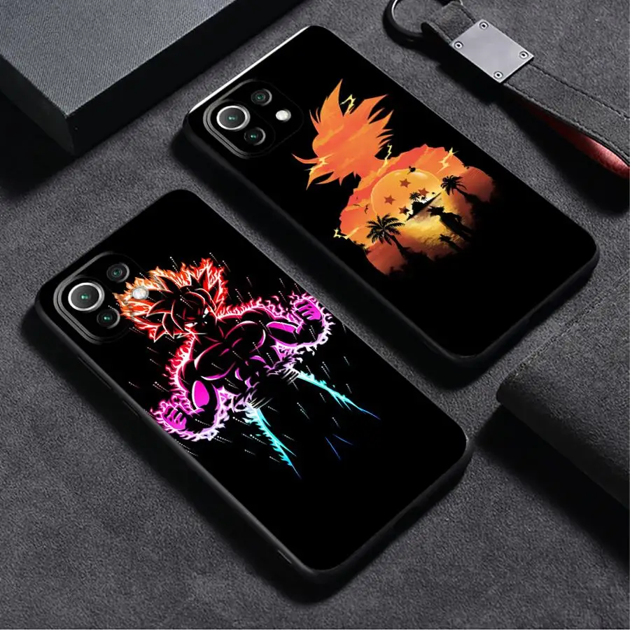 

Dragon Ball Cartoon Goku Logo Case for Xiaomi Mi 12x 11 Lite 14 Pro 12T 11T Pro 12 Lite 10T 13Lite 15 Soft Cover