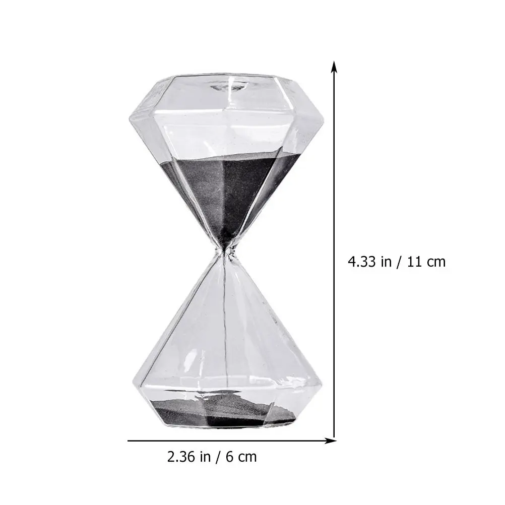 5 Minute Sand Timer Decorative Hourglass High Borosilicate Glass Desktop Timer Stylish Chic Home Ornament Classic Sauna