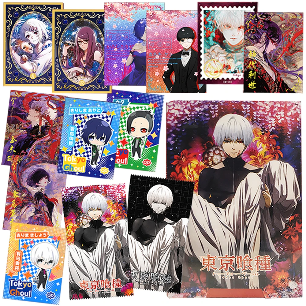 

Tokyo Ghoul Japanese Anime Collection Card Classic Plot Close Up Card Popular Character Kamishiro Rize Creative Toy Child's Gift