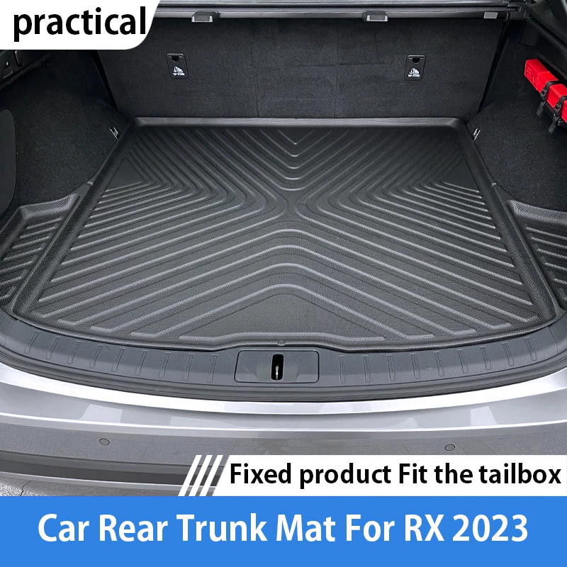 Tailored Boot Liner Tray For Lexus RX 2023 Car Rear Trunk Cargo Mat Floor Sheet Carpet Mud Protector Waterproof