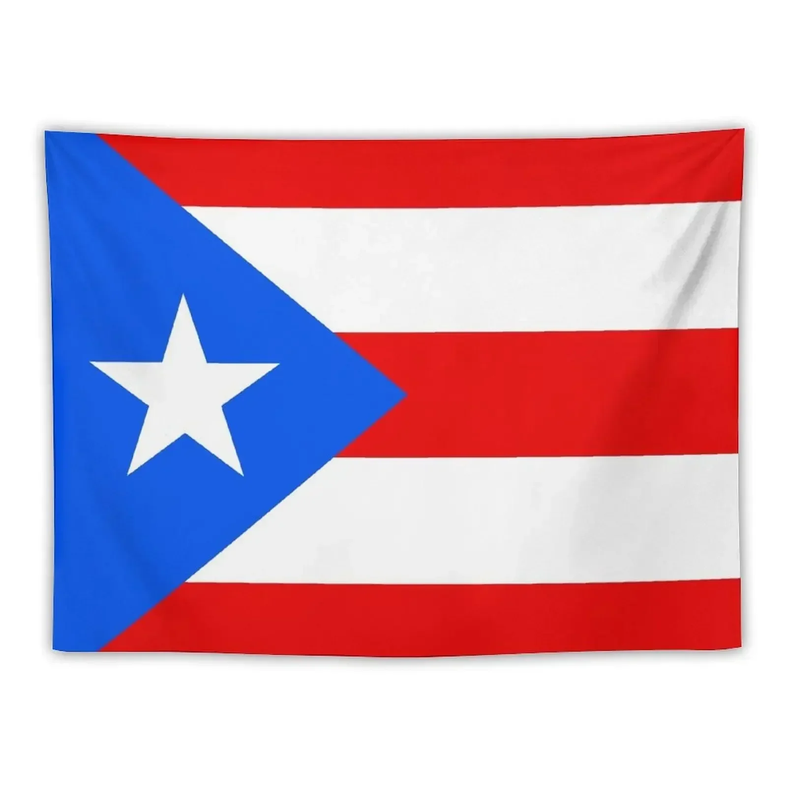 

Flag of Puerto Rico Tapestry Bathroom Decor Decorative Wall Mural Tapestry