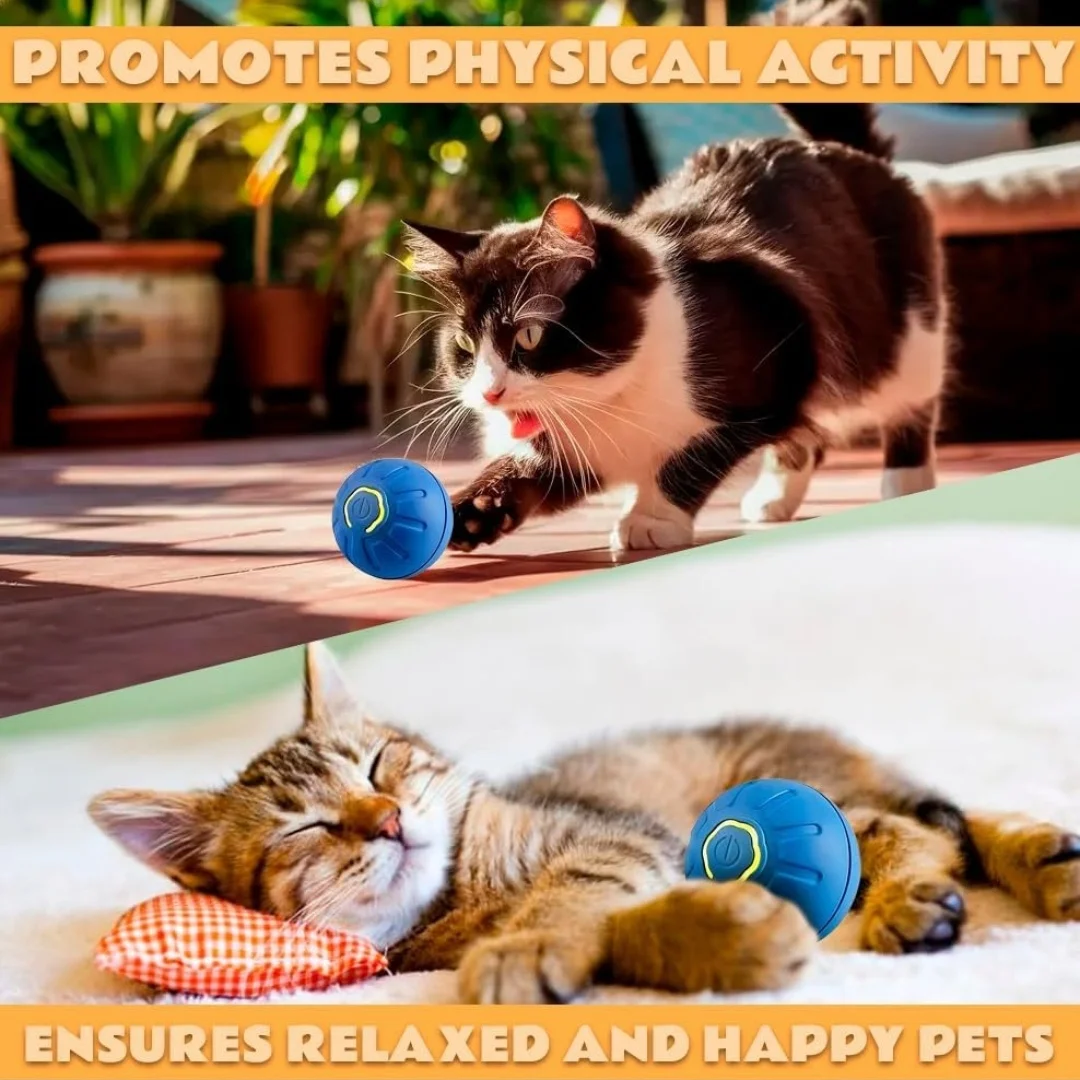 Bouncing Ball for Dogs - Fun Interactive Toy, USB Rechargeable, Durable Design, Water-Resistant for All Play Environments image 2