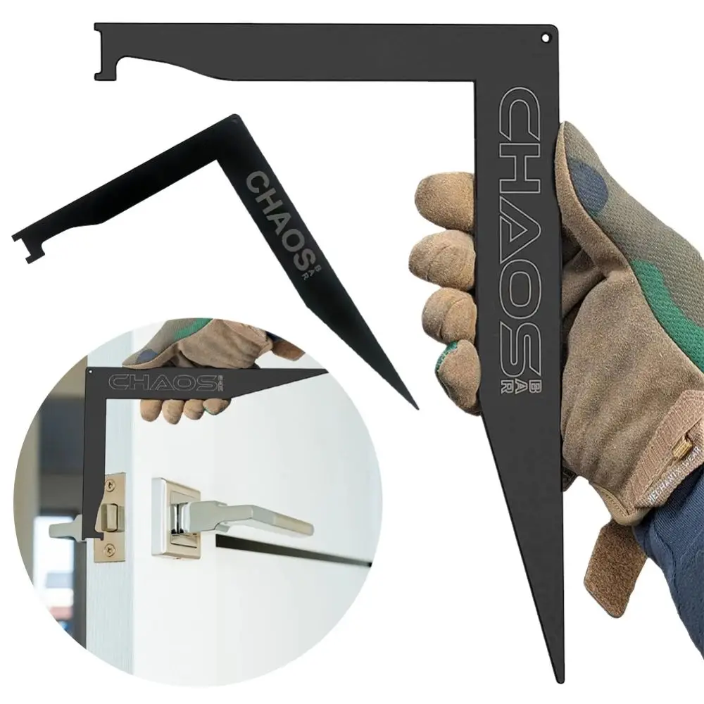 

Durable Multi-purpose Firefighter Tool Practical Pry Bar Door Tool Pry Opening Stainless Steel Leverage Tool Home