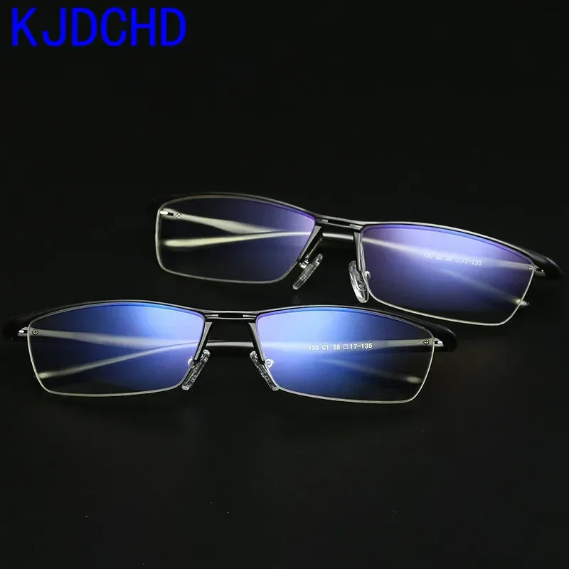 2023 Fashion Men Aluminum Magnesium Computer Goggles Anti Fatigue Radiation-resistant Glasses Eyeglasses Frame Eyewear Spectacle