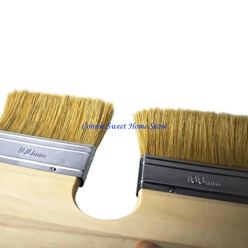 

LXAF Профессиональная кисть для рисования лайма с натуральной щетиной и деревянной ручкой для гладкого покрытия стен и проектов