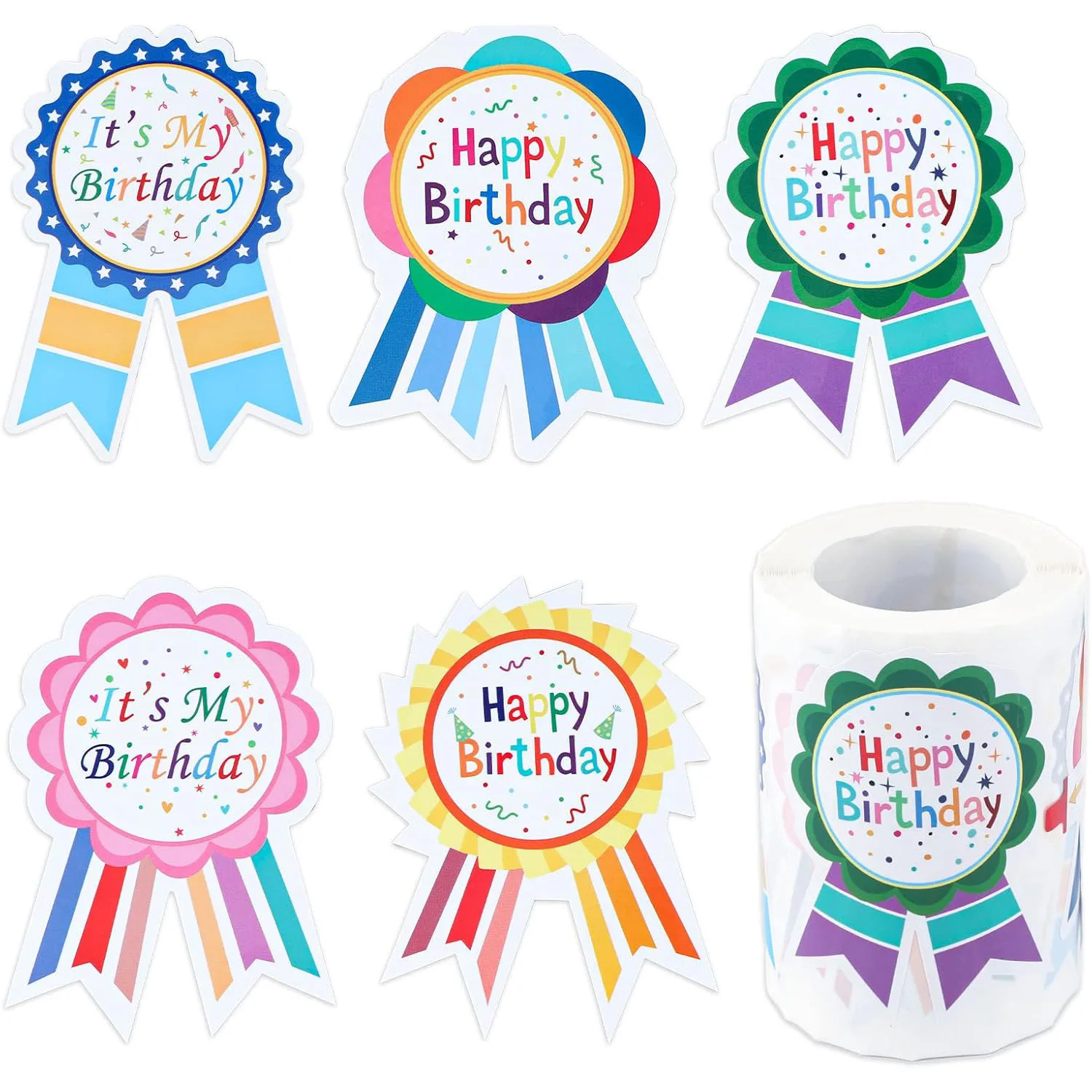 

200pcs Scrapbooking Self-Adhesive For Cards Party Decoration File Tags Birthday Calendar Stickers Birthday