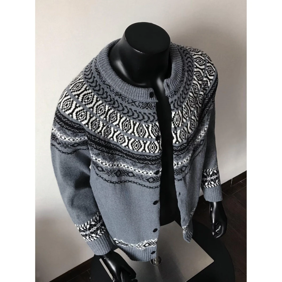 

Осенне-зимний вязаный кардиган с V-образным вырезом, мужской повседневный однотонный пиджак Lazy Faion Long Sve из полиэфирного волокна для подростков