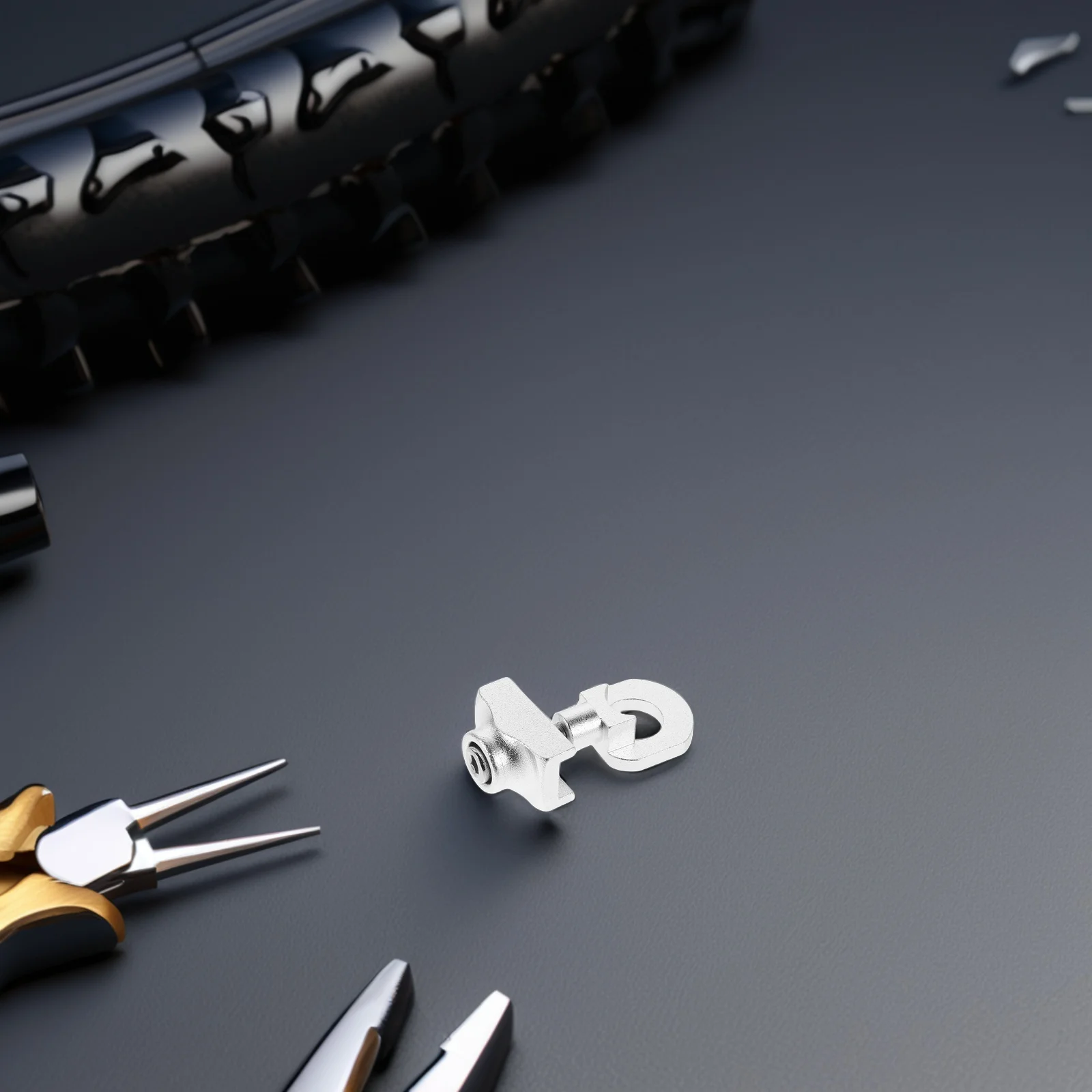 2Pcs Bicycle Chain Adjuster Aluminum Alloy Folding Bike Chain Tensioner Adjustable Cycling Accessories Home Tensioner