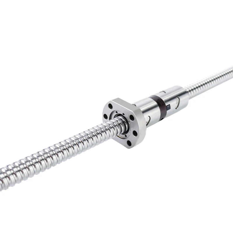 C5 Ball screw Machined 1605 BallScrew DFU1605 Customizable Any Size Roller Ballscrew With Double Ball Nut For CNC Parts