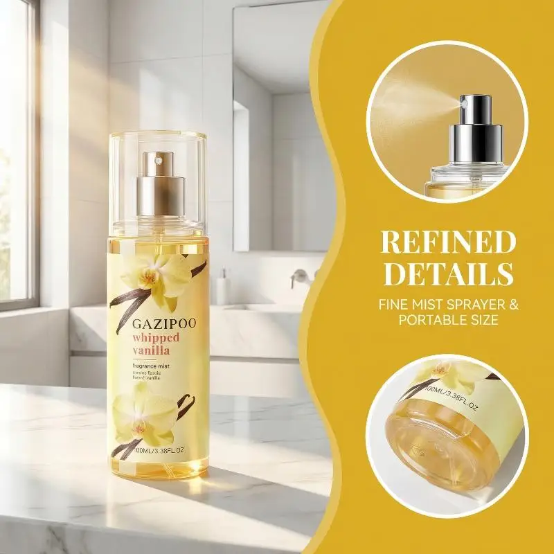 

100ml Flower Scent Perfume Spray Long Lasting Light Fragrance for Women Elegant Charm Daily Perfume