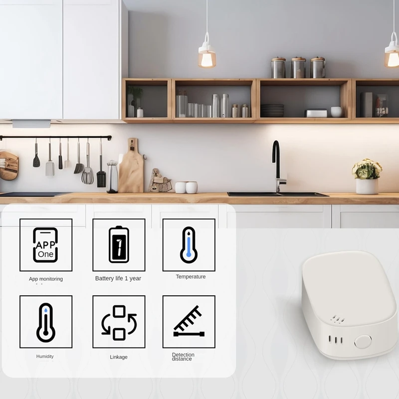 Граффити Zigbee умный дом зонд приложение дистанционное управление температура и влажность умный датчик безопасности прочный простой в использовании